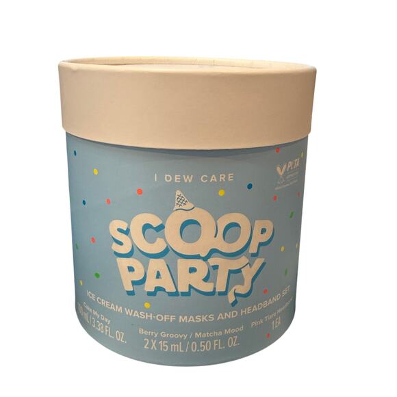 i dew care Other - #19 I Dew Care Scoop Party Ice Cream Wash-Off Masks and Headband Set*Korean